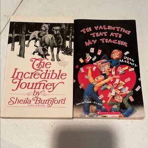 The Incredible Journey and The Valentine That Ate My Teacher Books